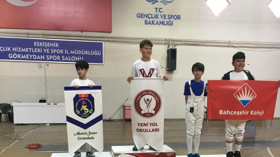 Okullararası Eskrim Kılıç Küçük Erkekler Eskişehir müsabakası